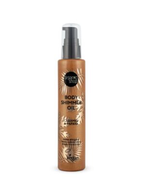 BODY SHIMMER OIL CARAMEL PAPAYA 100ml O/SHOP
