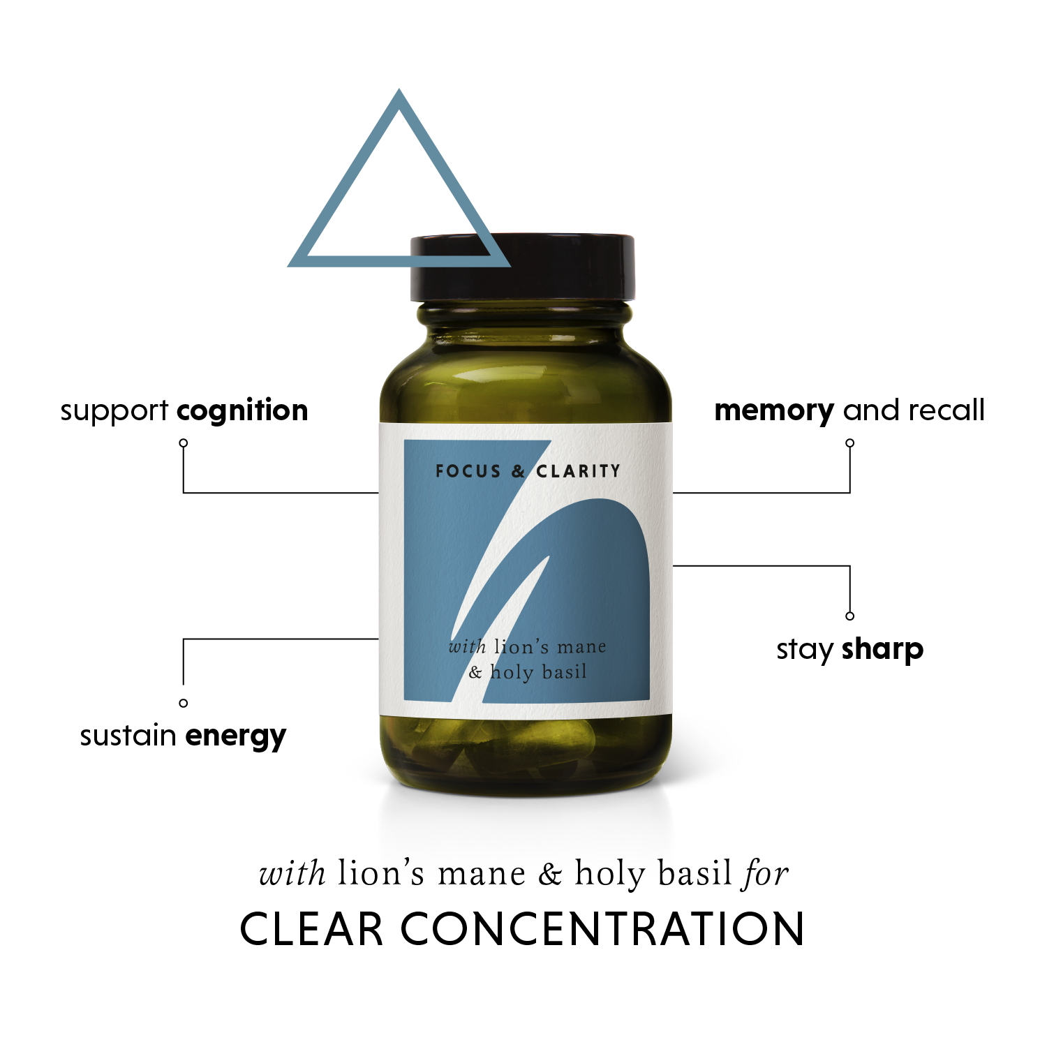 FOCUS & CLARITY 60 CAPS TH/TENDER - Image 2