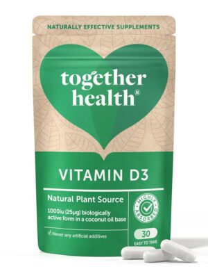 VEGAN VITAMIN D3 30 CAPSULES T/HEALTH
