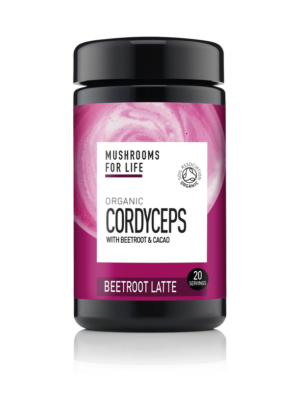 ORGANIC CORDYCEPS BEETROOT LATTE 140g M4L