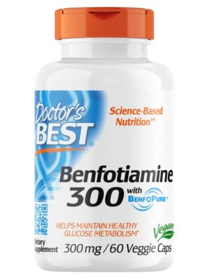BENFOTIAMINE 300mg w BENFOPURE 60 V CAPS D/BEST