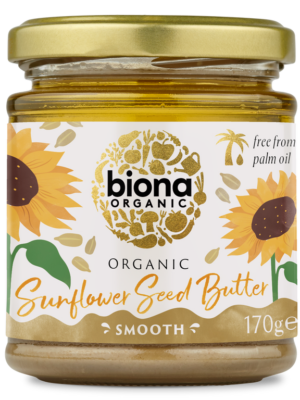 ORGANIC SUNFLOWER SEED BUTTER 170g BIONA