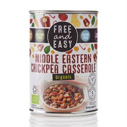 ORG MIDDLE EASTERN CHICKPEA CASSEROLE 400g F&E