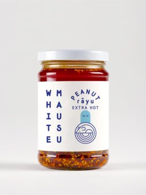 WHITE MAUSU EXTRA HOT PEANUT RAYU 240g