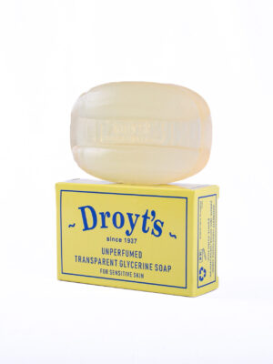 UNPERFUMED GLYCERINE SOAP 100g DROYT