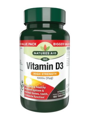 VITAMIN D3 1000iu 180 TABLETS N/AID