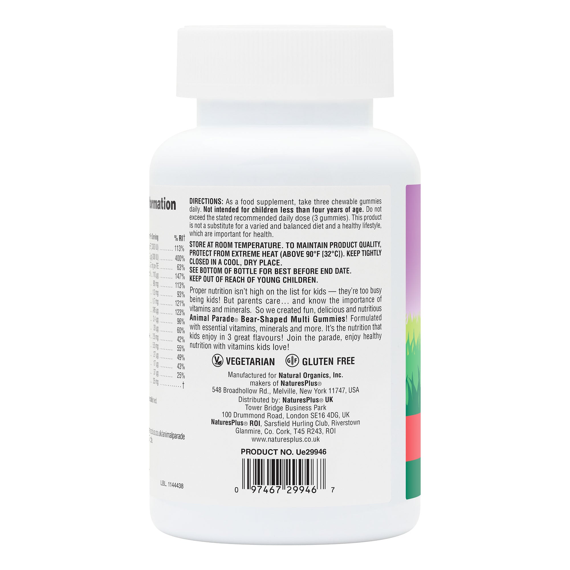 ANIMAL PARADE MULTIVITAMIN GUMMIES 90s N/PLUS - Image 2
