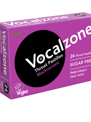 VOCALZONE THROAT PASTILLES BLACKCURRANT S/FREE