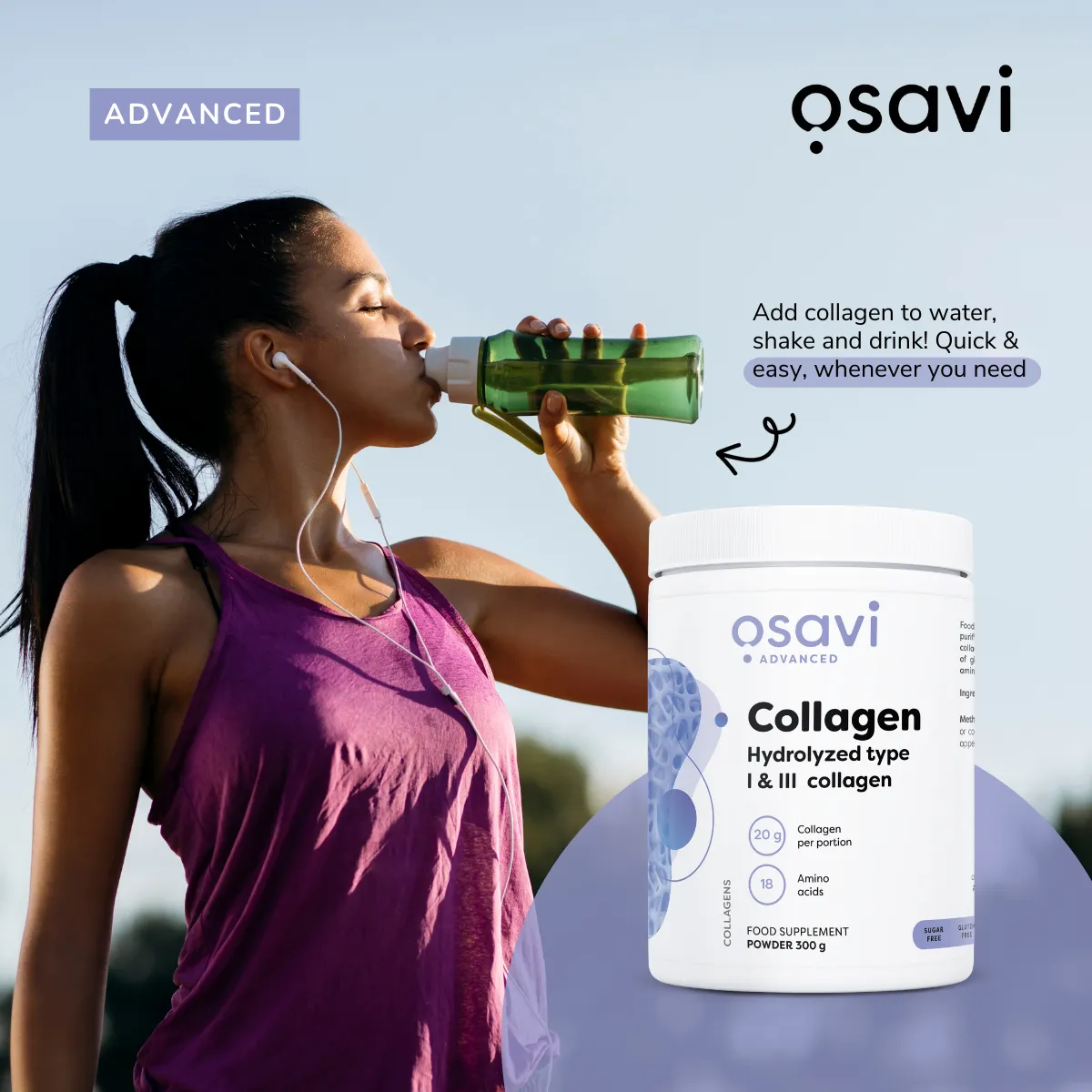 COLLAGEN PEPTIDES TYPE 1 & 3 OSAVI - Image 3