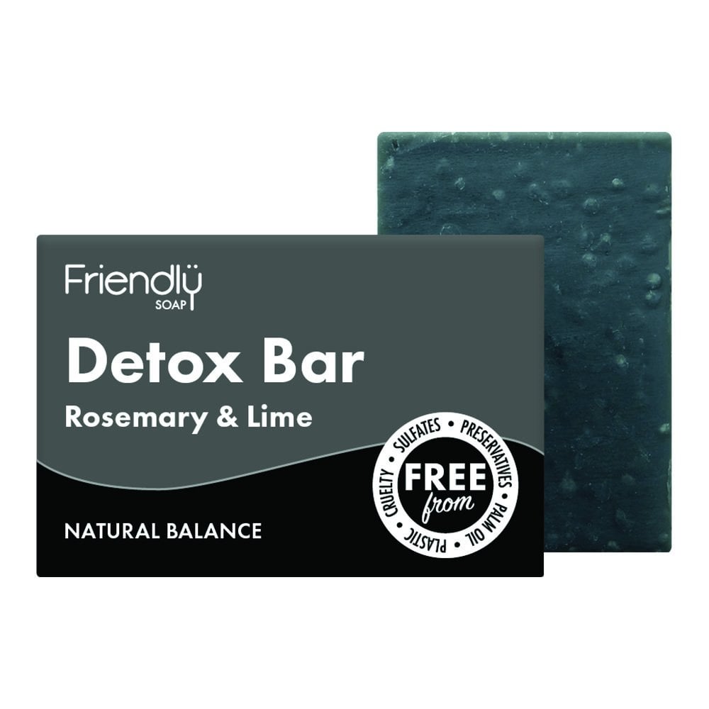 ROSEMARY & LIME DETOX BAR 95g F/SOAP