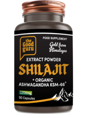 Gold Shilajit + Ashwagandha KSM66 90 CAPS TGG