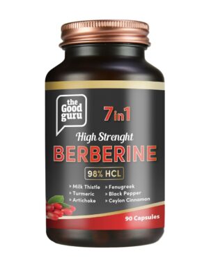 HIGH STRENGTH BERBERINE 98% HCL 60 CAPSULES TGG