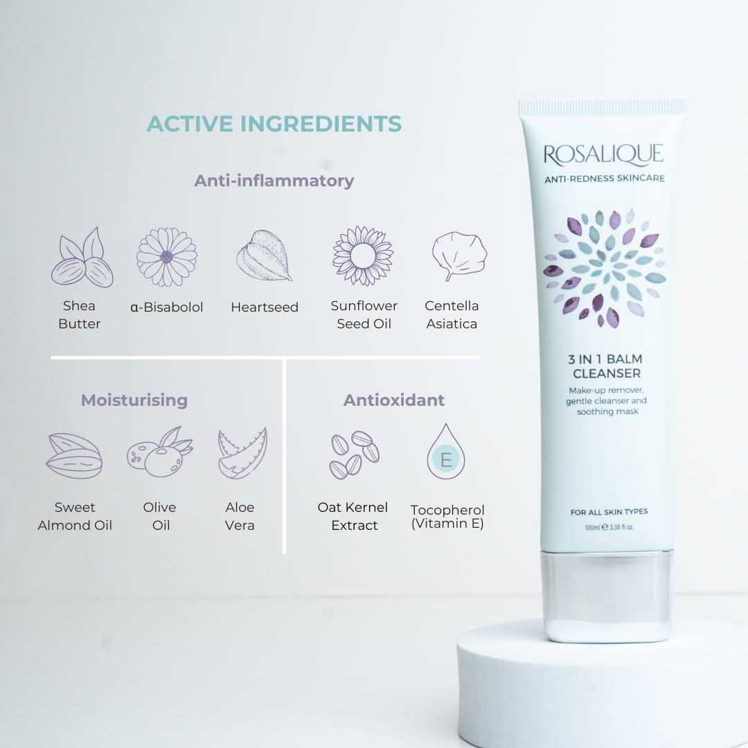 3 in 1 CLEANSER BALM 100ml ROSALIQUE - Image 2
