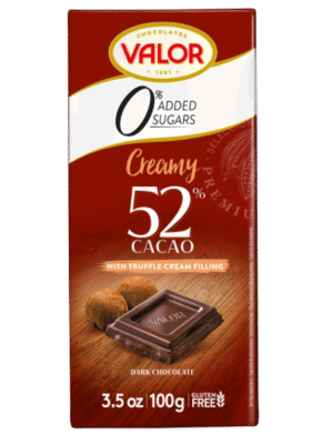 SUGAR FREE DARK CHOCOLATE WITH TRUFFLE 100g VALOR