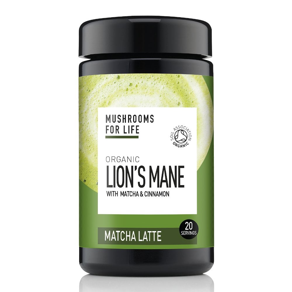 ORG LIONS MANE MATCHA LATTE 110g Powder MFL