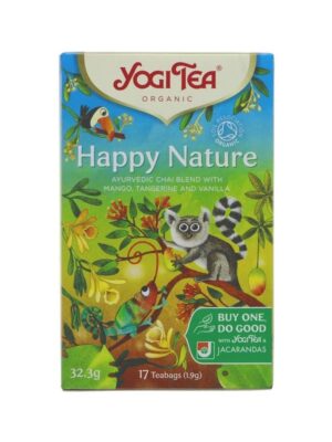 ORGANIC HAPPY NATURE TEA 17 SACHETS YOGI