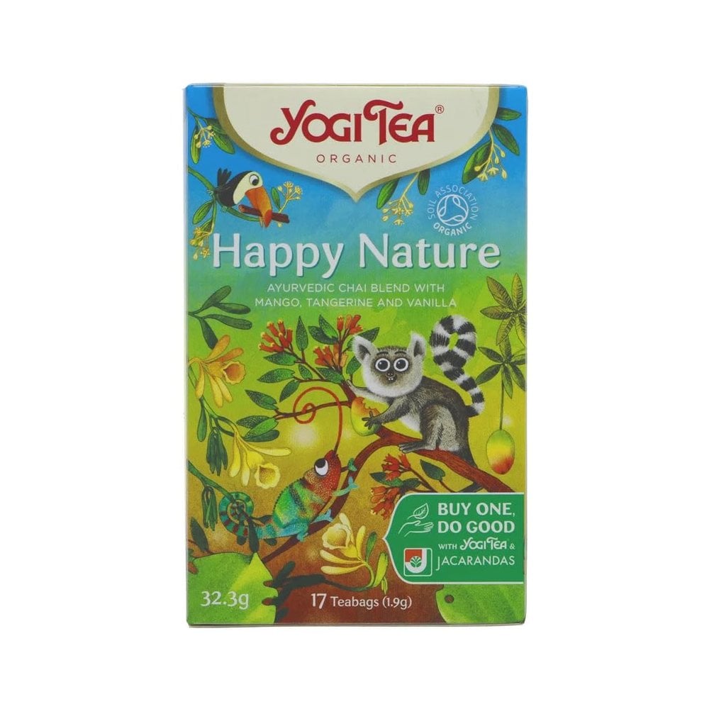 ORGANIC HAPPY NATURE TEA 17 SACHETS YOGI