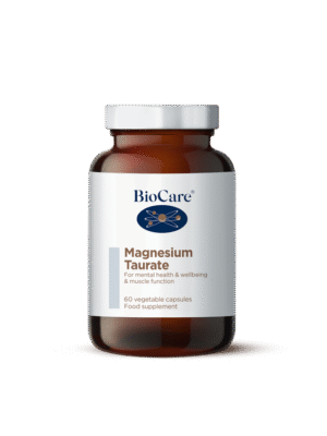 MAGNESIUM TAURATE 60 VEGE CAPSULES BIOCARE
