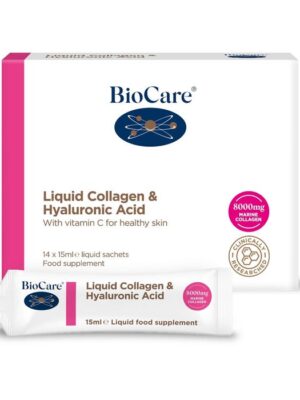 LIQUID COLLAGEN & HYALURONIC ACID 14x15ml BIOCARE