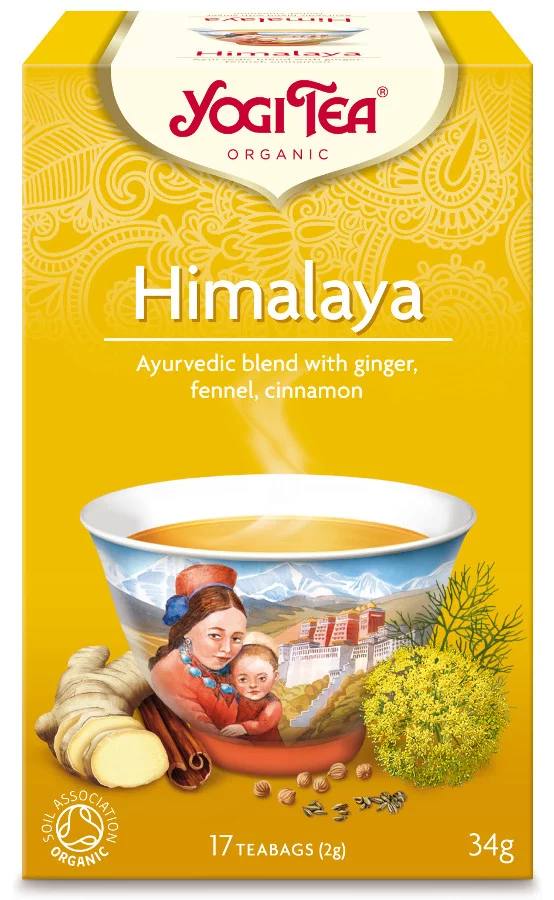 ORGANIC HIMALAYA CHAI TEA 17 BAGS YOGI