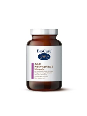 ADULT MULTIVITS & MINERALS 30 VEGE CAPSULES BIOCARE