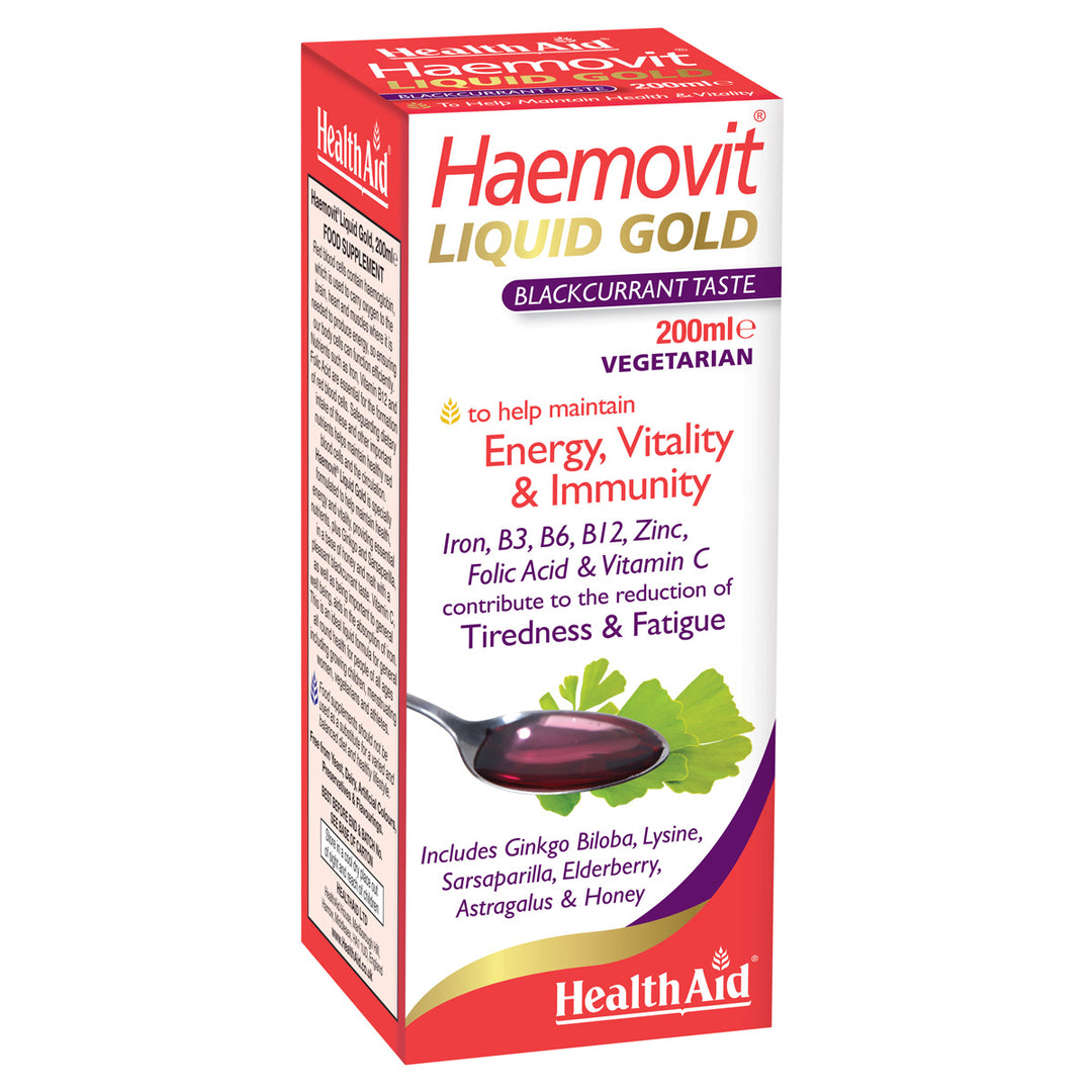 HAEMOVIT LIQUID GOLD 200ml H/AID