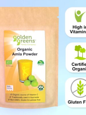 ORGANIC AMLA POWDER 200g G/GREENS