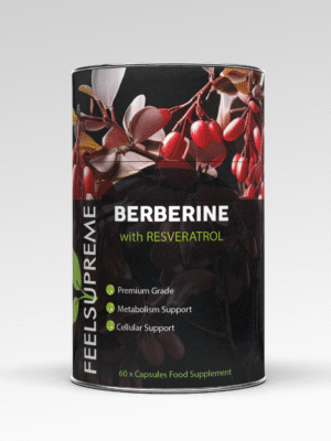 BERBERINE WITH RESVERATROL 60 CAPSULES F/SUPREME