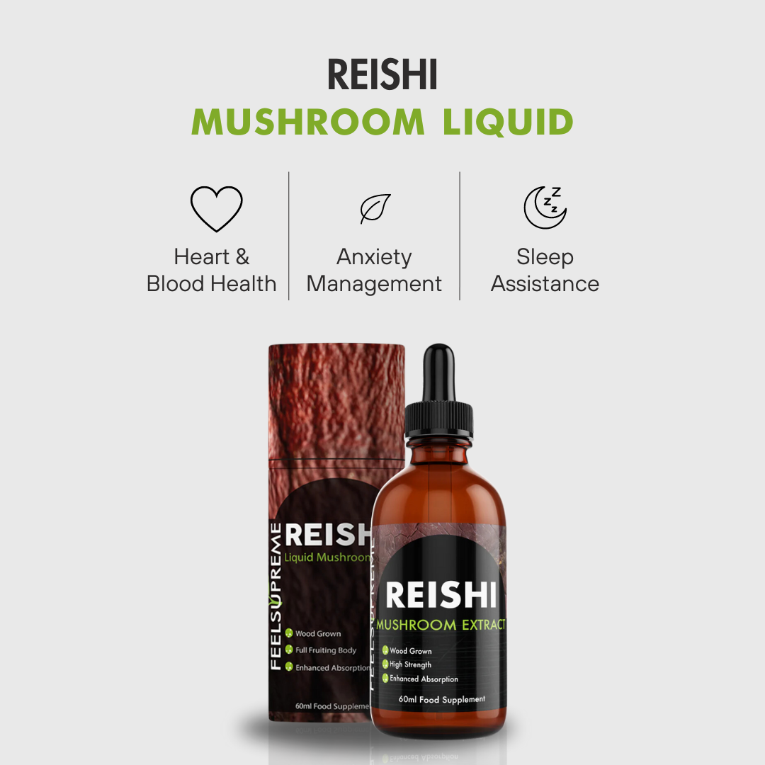 REISHI LIQUID MUSHROOM EXTRACT 60ml F/SUPREME - Image 2