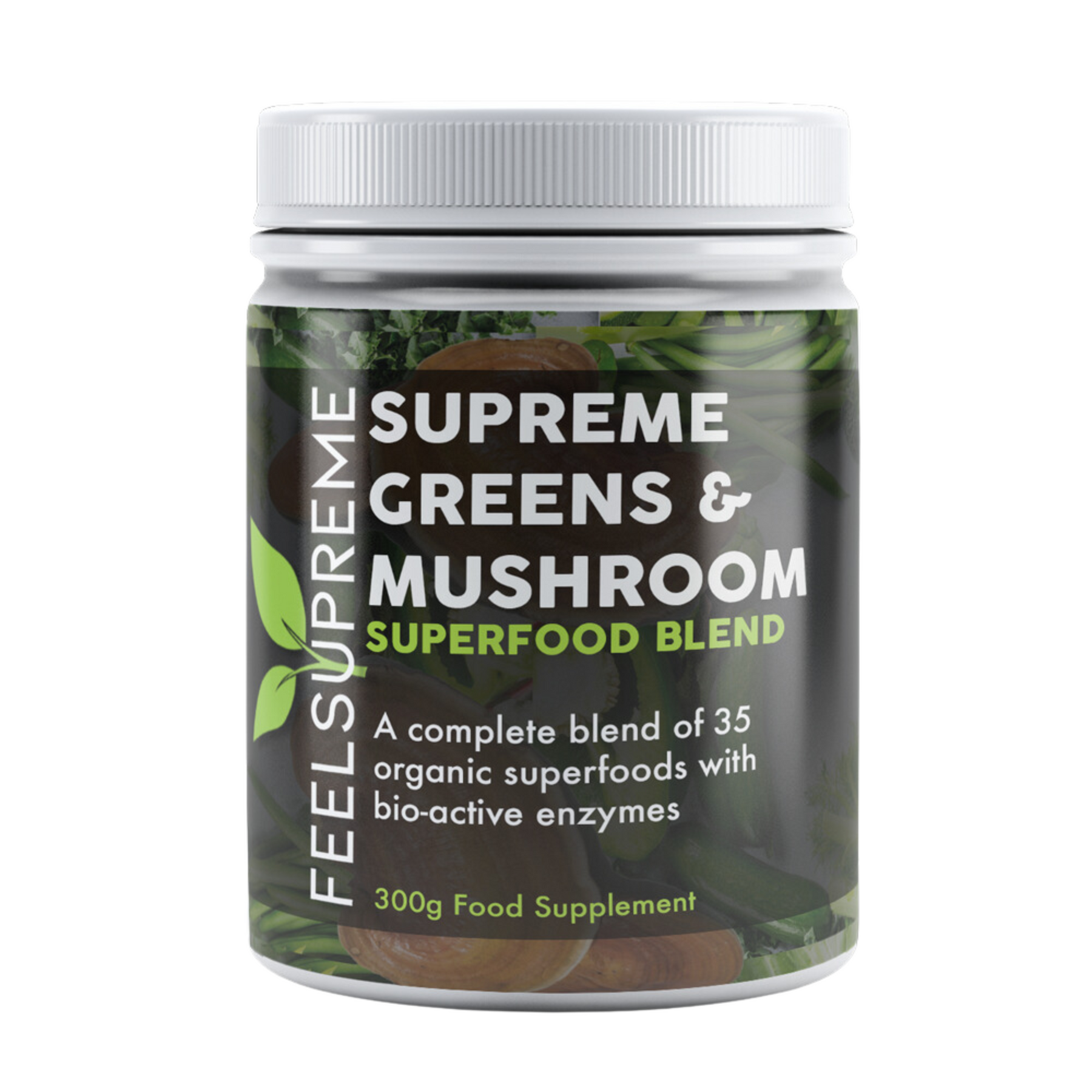 SUPREME GREENS & MUSHROOM SUPERFOOD BLEND 300g F/SUPREME