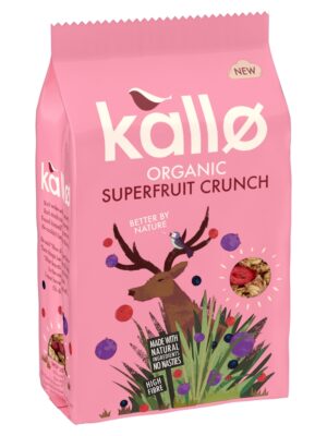 ORGANIC SUPERFRUIT GRANOLA 360g KALLO