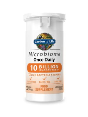 GARDEN OF LIFE MICROBIOME ONCE DAILY 10 BILLION 30 CAPS