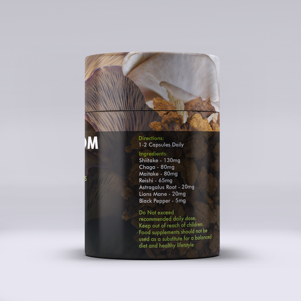 ORGANIC MUSHROOM BLEND 60 CAPSULES F/SUPREME - Image 3