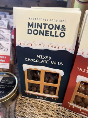 MIXED CHOCOLATE NUTS 200g MINTON & DONELLO