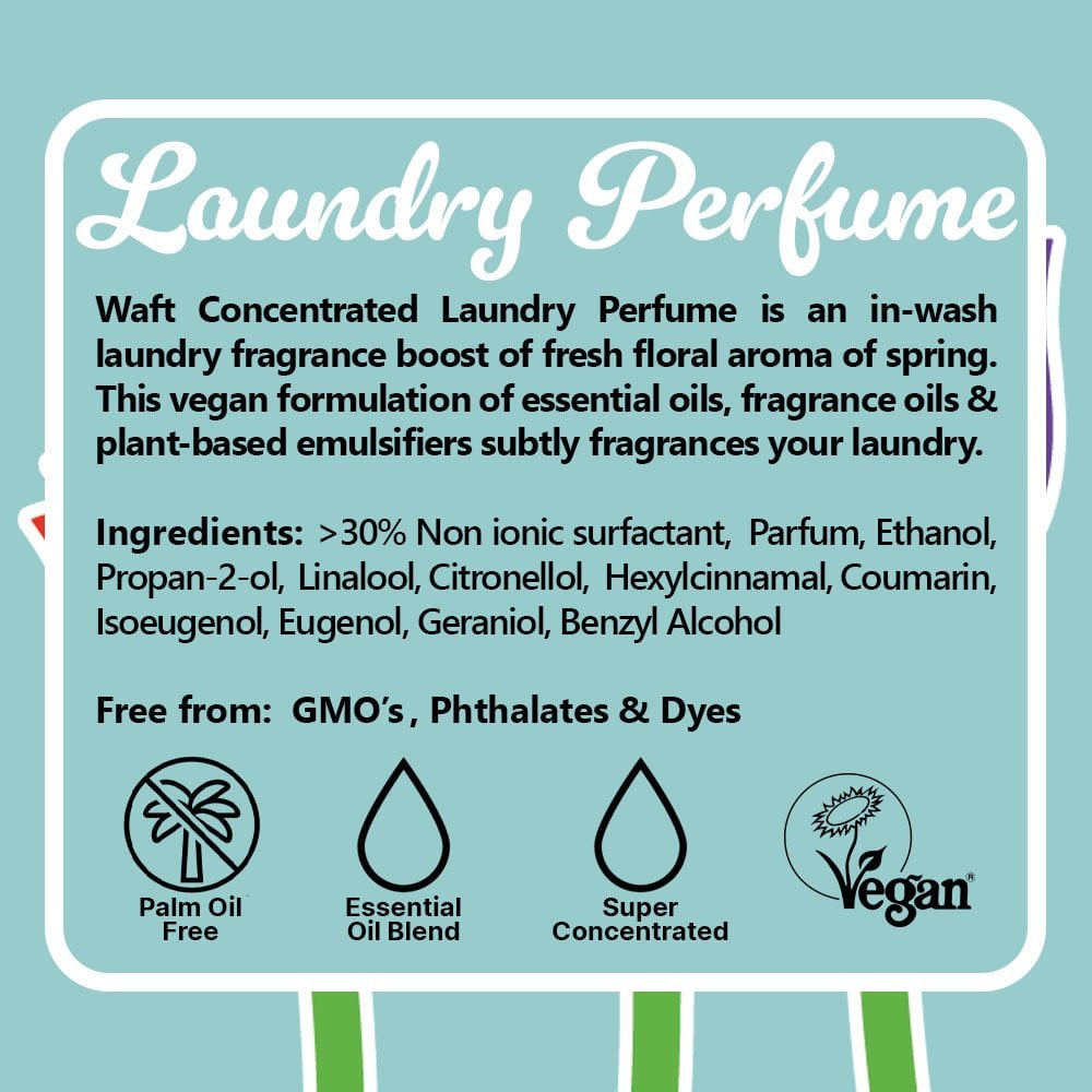 SPRING FRESHNESS LAUNDRY PERFUME 50ml WAFT - Image 2