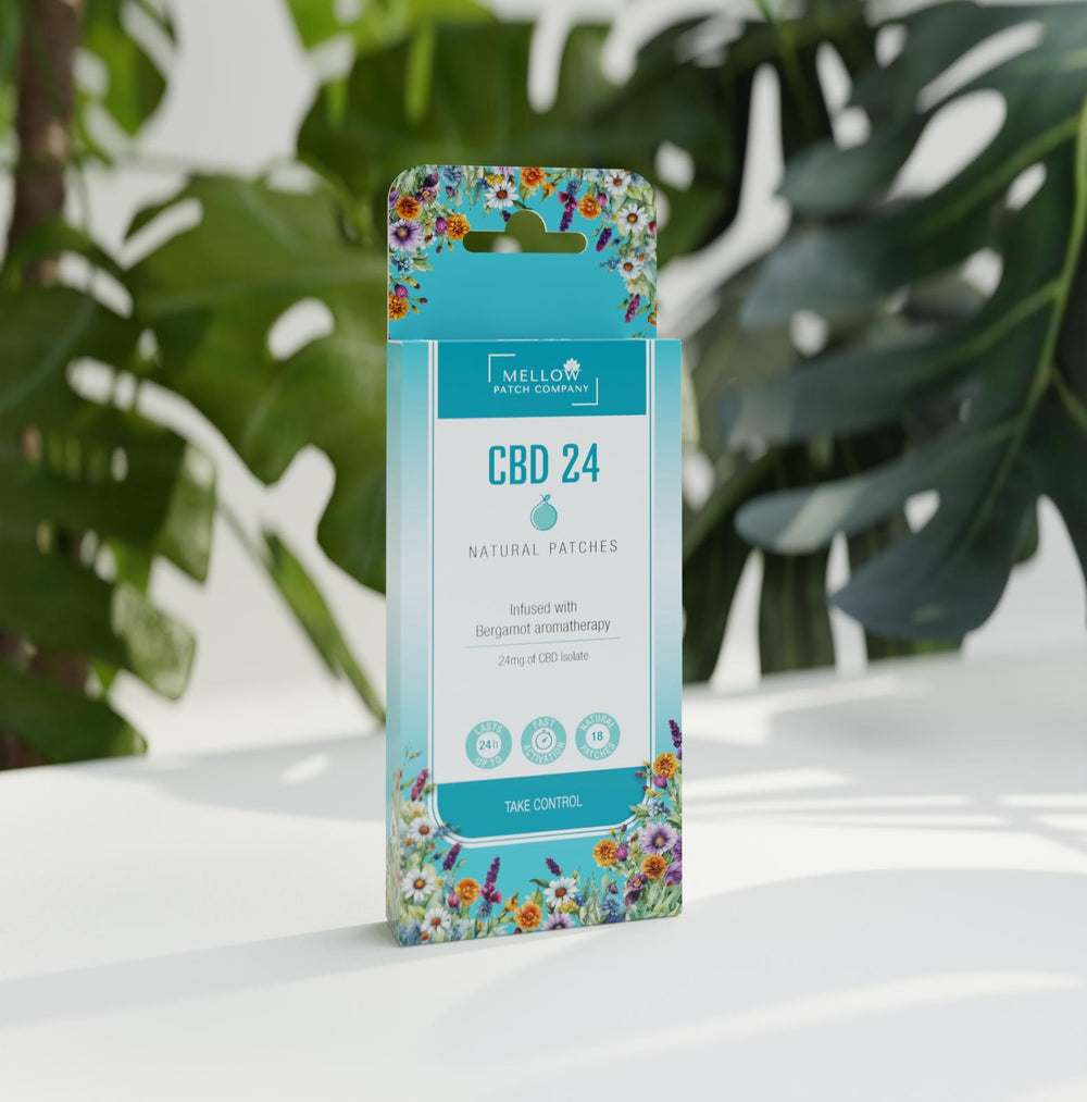 CBD PATCHES 24mg 18 PATCHES MELLOW