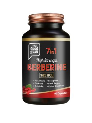 HIGH STRENGTHG BERBERINE 98% HCL 90 CAPSULES TGG