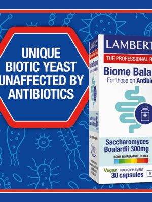 LAMBERTS BIOME BALANCE FOR THOSE ON ANTIBIOTICS 30 CAPS