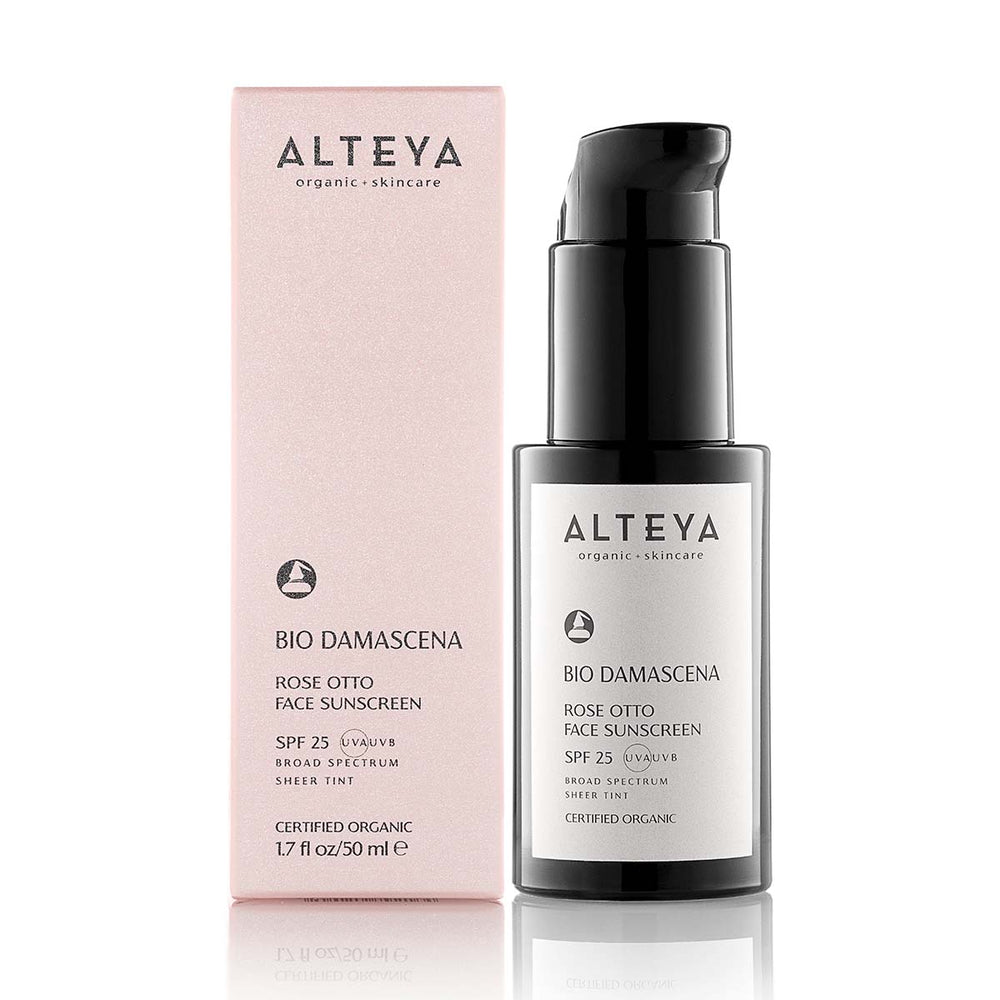 ALTEYA ORGANIC ROSE OTTO FACE SUNSCREEN SPF25