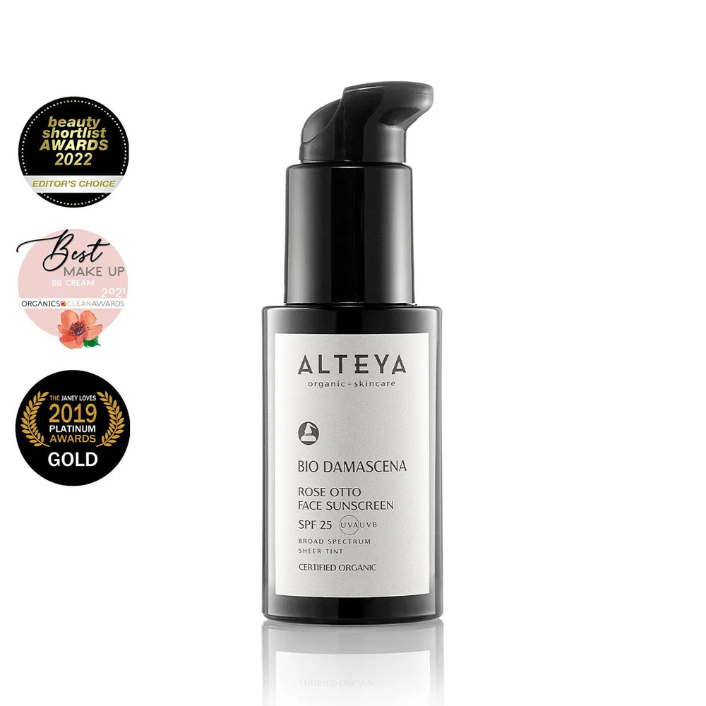 ALTEYA ORGANIC ROSE OTTO FACE SUNSCREEN SPF25 - Image 4
