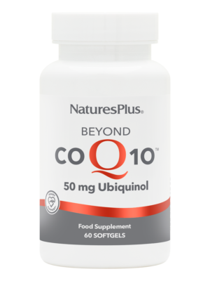 NATURES PLUS BEYOND COQ10 50mg UBIQUINOL 60 SOFTGELS