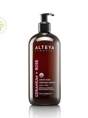 ALTEYA ORG GERANIUM & ROSE LIQUID SOAP 500 ml