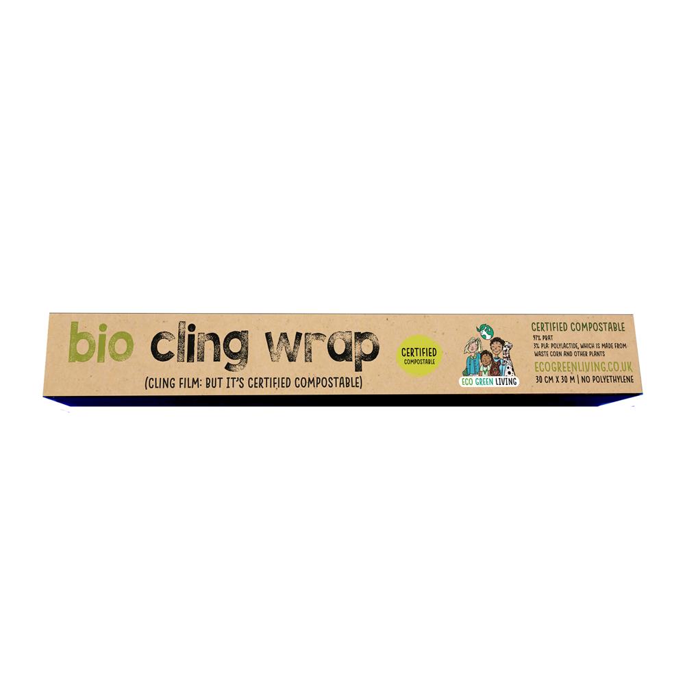 ECO GREEN LIVING COMPOSTABLE CLING FILM 30m