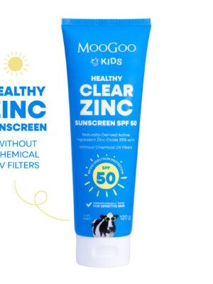 BABY CLEAR ZINC SUNSCREEN SPF50 MOOGOO