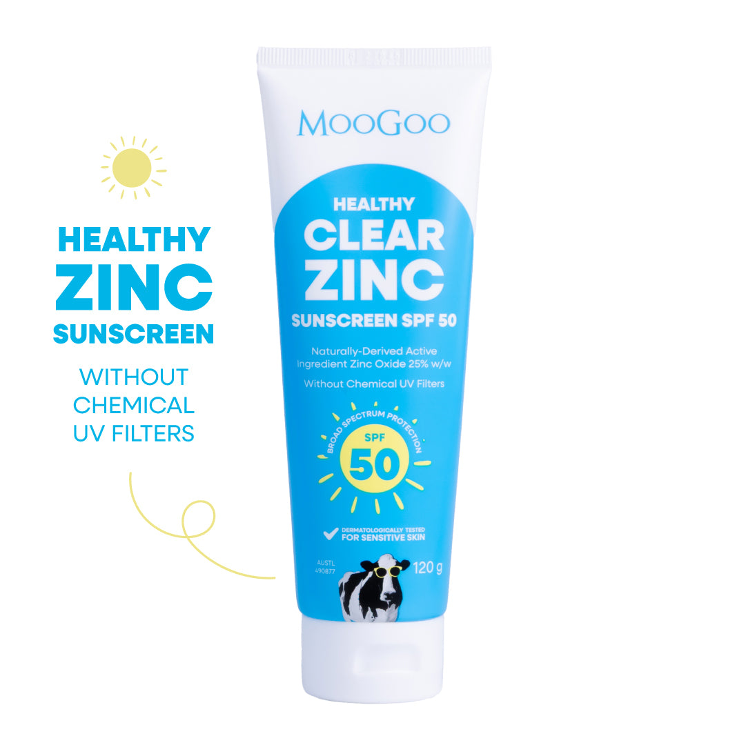 HEALTHY ZINC SUNSCREEN SPF 50 MOOGOO
