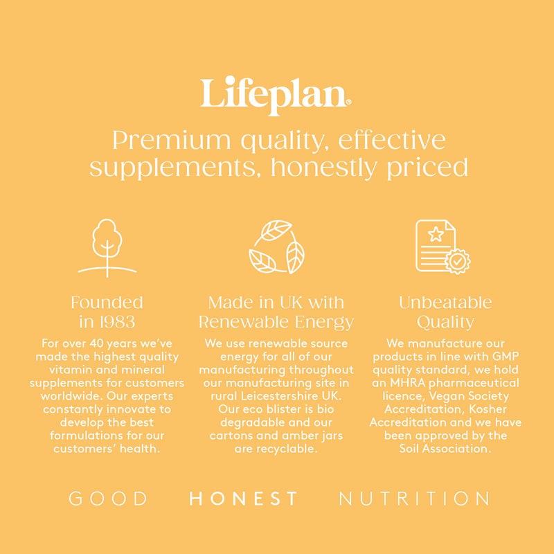 LIFEPLAN SAFFRON CALM 60 CAPSULES - Image 4