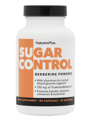 NATURES PLUS SUGAR CONTROL BERBERINE 90 CAPSULES