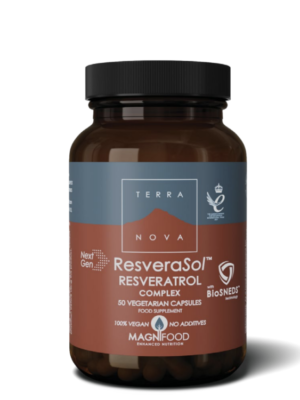 TERRA NOVA RESVERASOL-RESVERATOL COMPLEX 50 CAPSULES