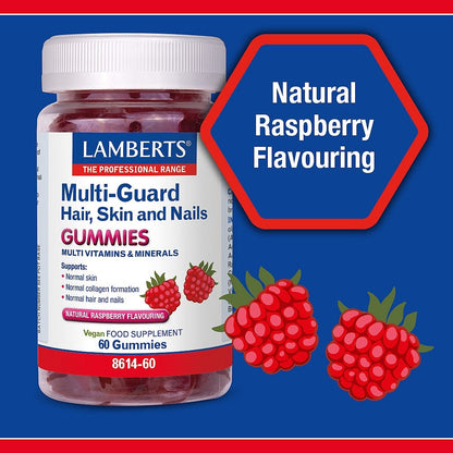 MULTI-GUARD HAIR SKIN & NAIL 60 GUMMIES LAMBERTS - Image 2