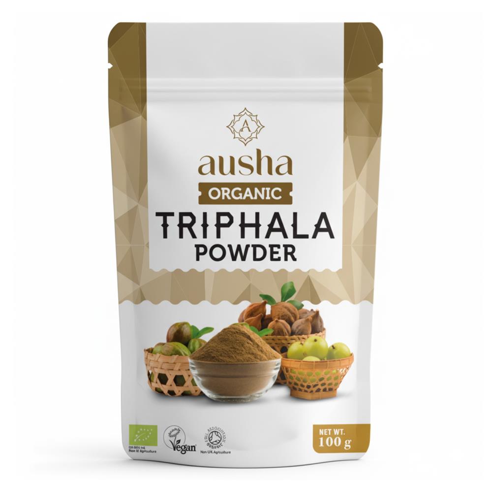 AUSHA ORGANIC TRIPHALA POWDER 100g